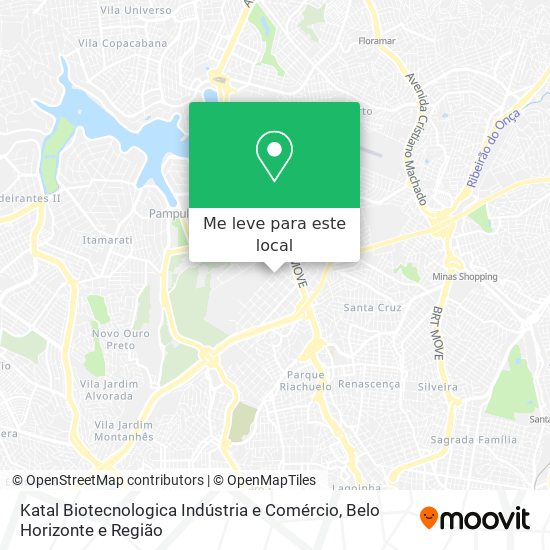Katal Biotecnologica Indústria e Comércio mapa