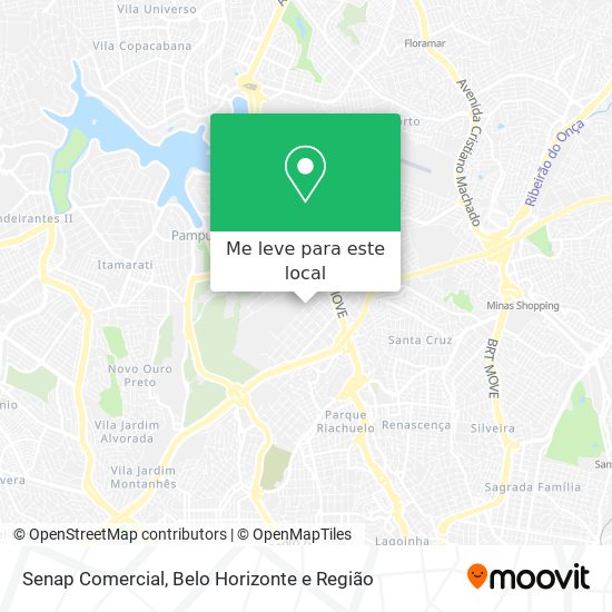 Senap Comercial mapa
