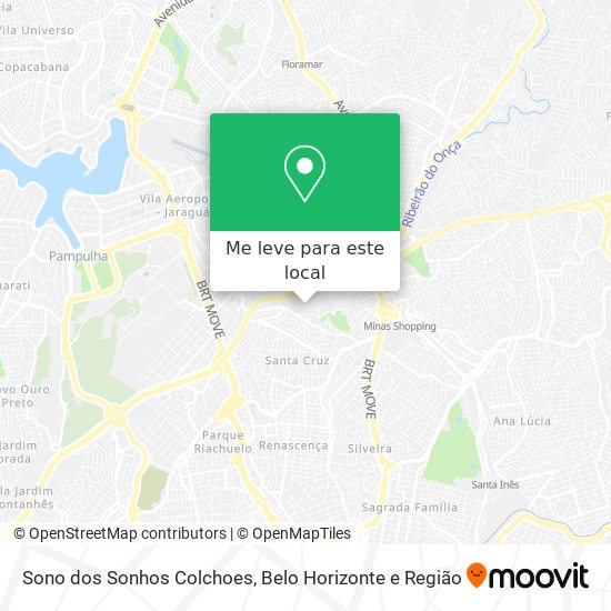 Sono dos Sonhos Colchoes mapa