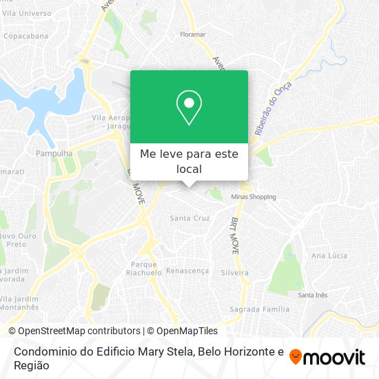 Condominio do Edificio Mary Stela mapa