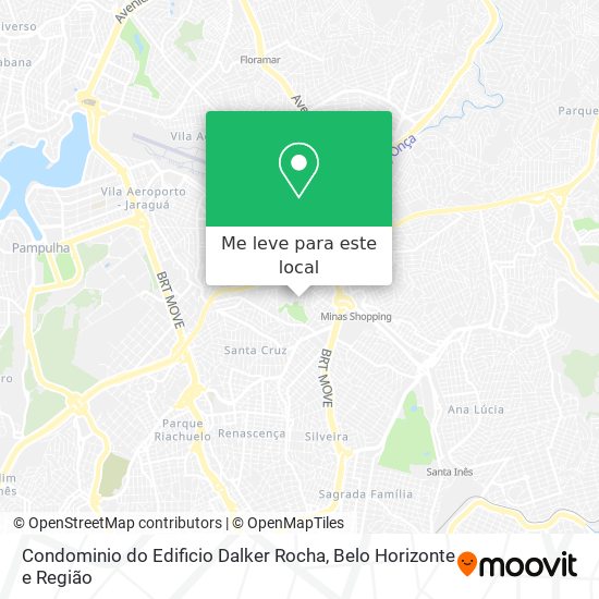 Condominio do Edificio Dalker Rocha mapa