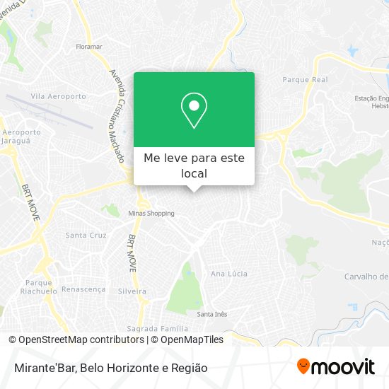 Mirante'Bar mapa