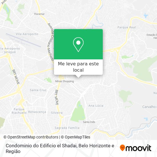 Condominio do Edificio el Shadai mapa