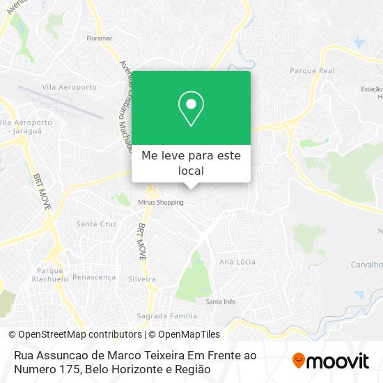 Rua Assuncao de Marco Teixeira Em Frente ao Numero 175 mapa