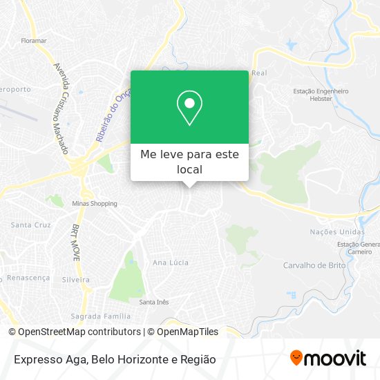 Expresso Aga mapa