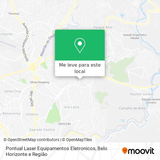 Pontual Laser Equipamentos Eletronicos mapa