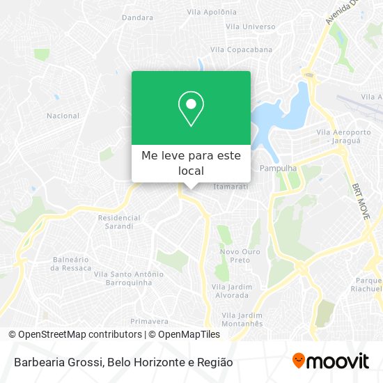 Barbearia Grossi mapa