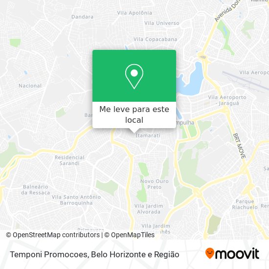 Temponi Promocoes mapa