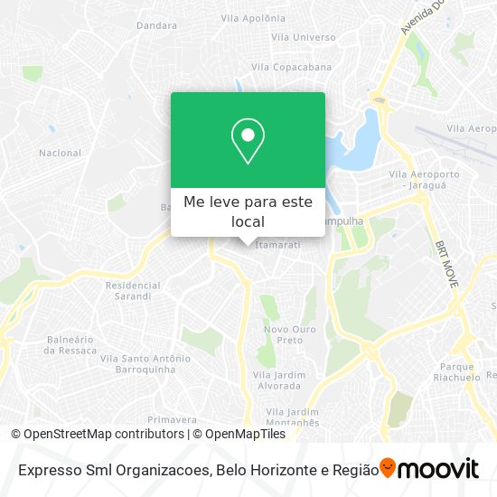 Expresso Sml Organizacoes mapa