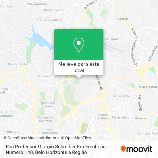 Rua Professor Giorgio Schreiber Em Frente ao Numero 140 mapa