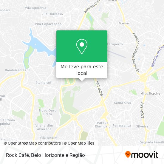 Rock Café mapa