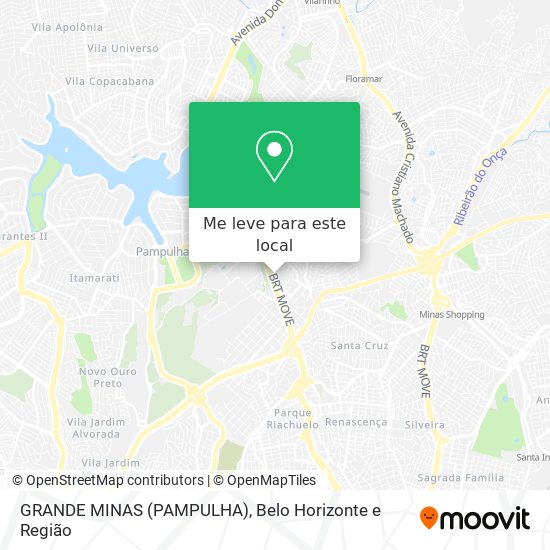 GRANDE MINAS (PAMPULHA) mapa