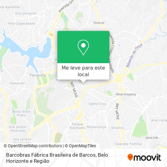 Barcobras Fábrica Brasileira de Barcos mapa