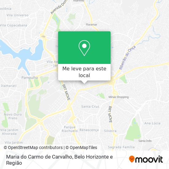 Maria do Carmo de Carvalho mapa
