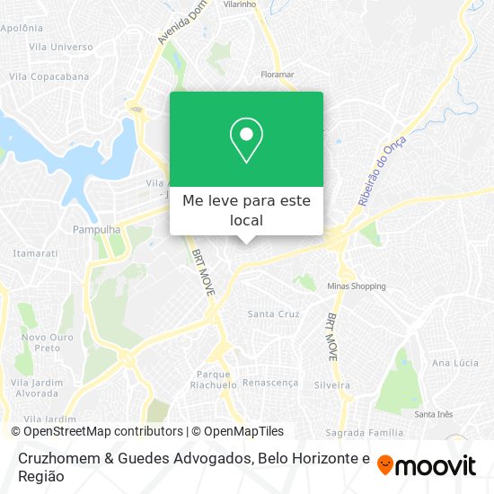 Cruzhomem & Guedes Advogados mapa
