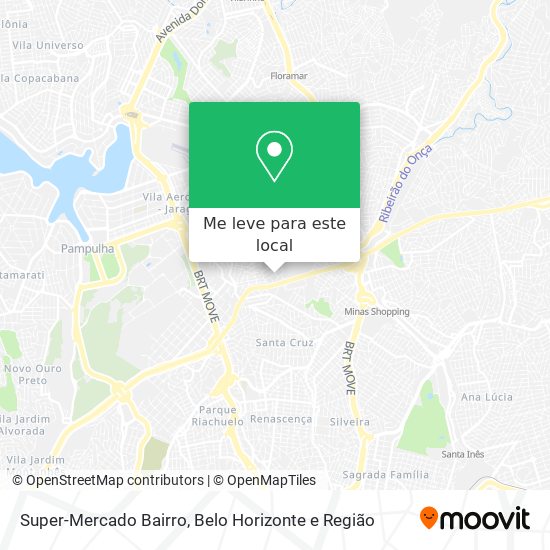 Super-Mercado Bairro mapa