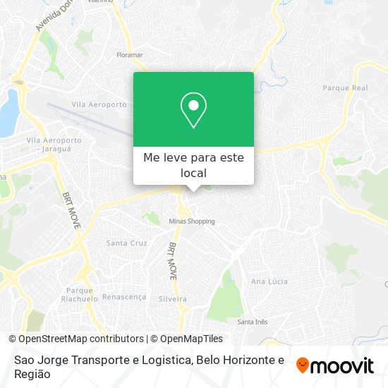 Sao Jorge Transporte e Logistica mapa