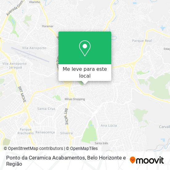 Ponto da Ceramica Acabamentos mapa
