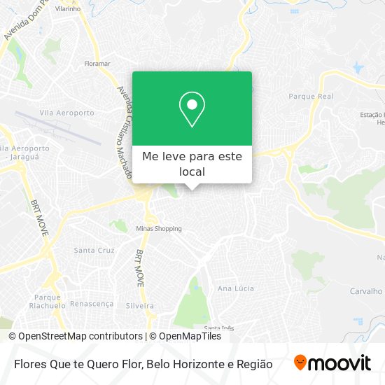 Flores Que te Quero Flor mapa