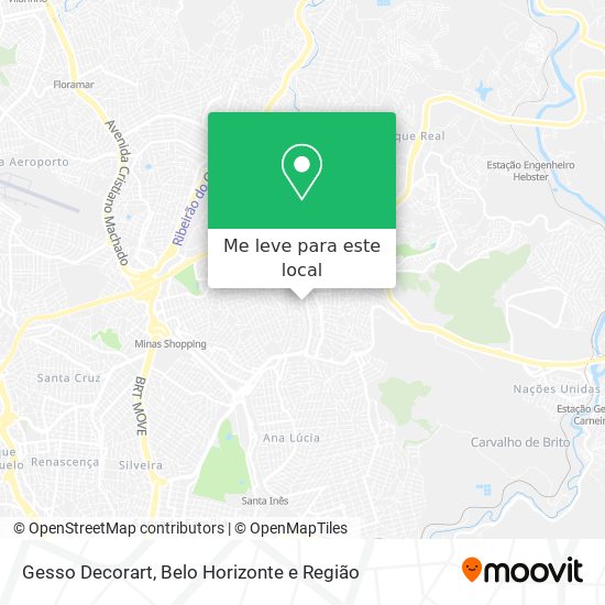 Gesso Decorart mapa