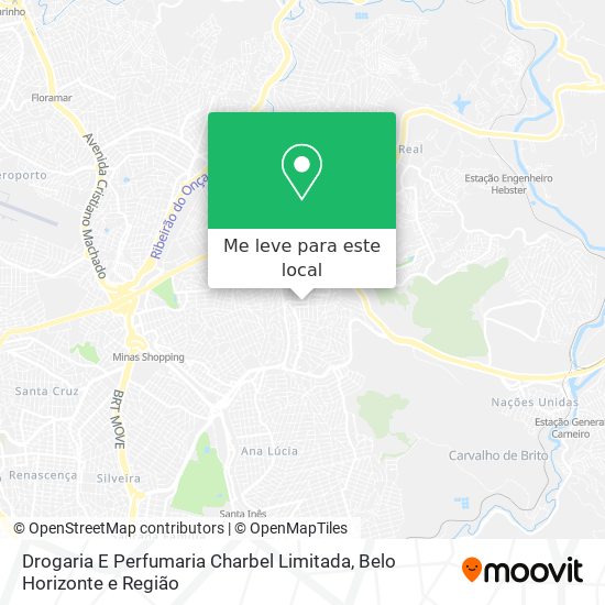 Drogaria E Perfumaria Charbel Limitada mapa