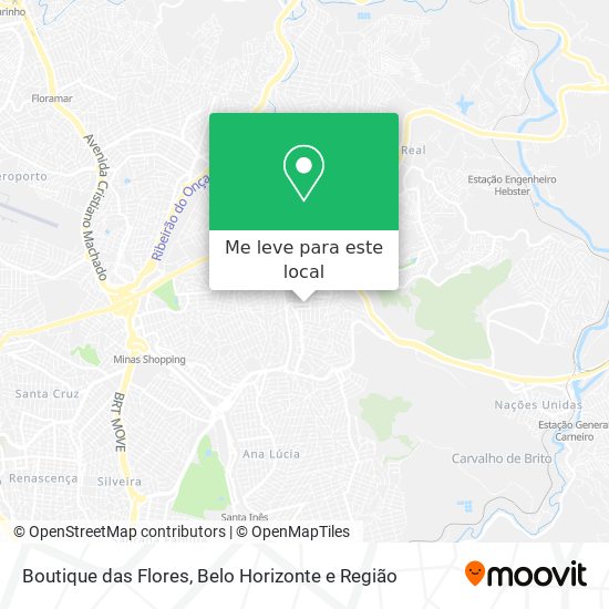 Boutique das Flores mapa