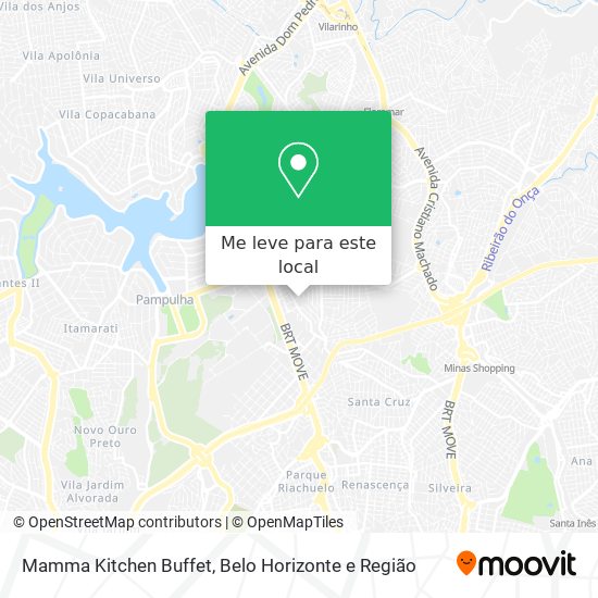 Mamma Kitchen Buffet mapa