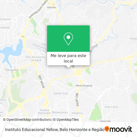 Instituto Educacional Yellow mapa
