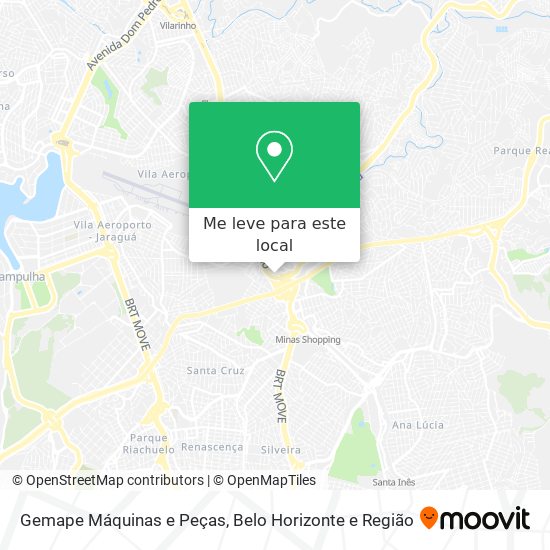 Gemape Máquinas e Peças mapa