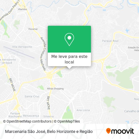 Marcenaria São José mapa