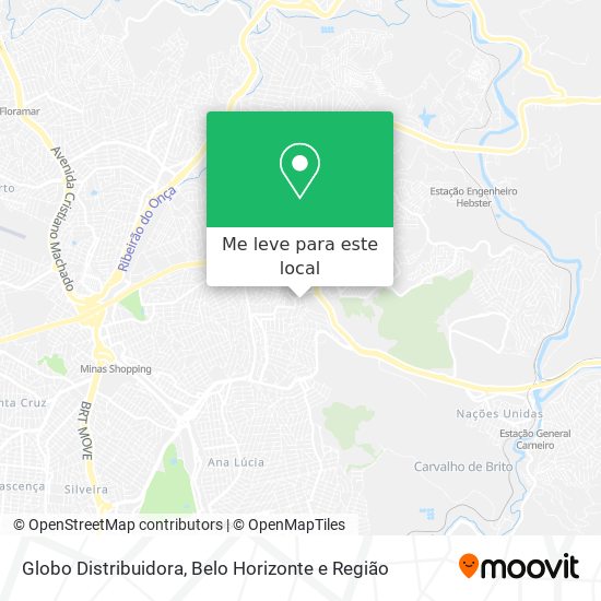 Globo Distribuidora mapa