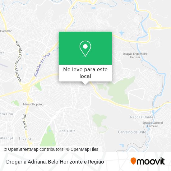 Drogaria Adriana mapa