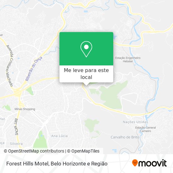 Forest Hills Motel mapa
