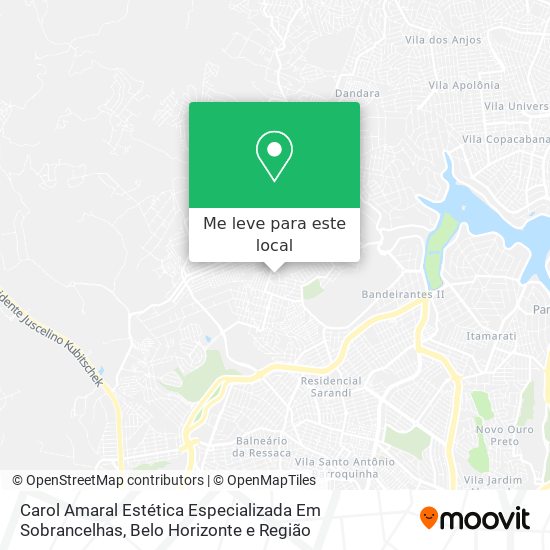 Carol Amaral Estética Especializada Em Sobrancelhas mapa