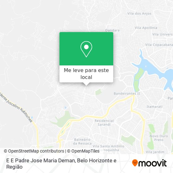 E E Padre Jose Maria Deman mapa