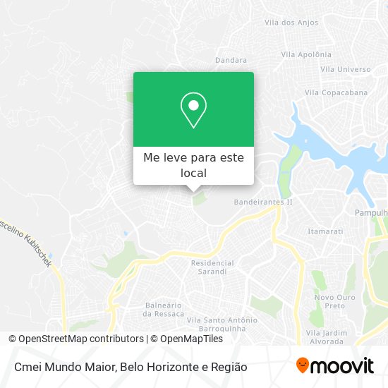 Cmei Mundo Maior mapa