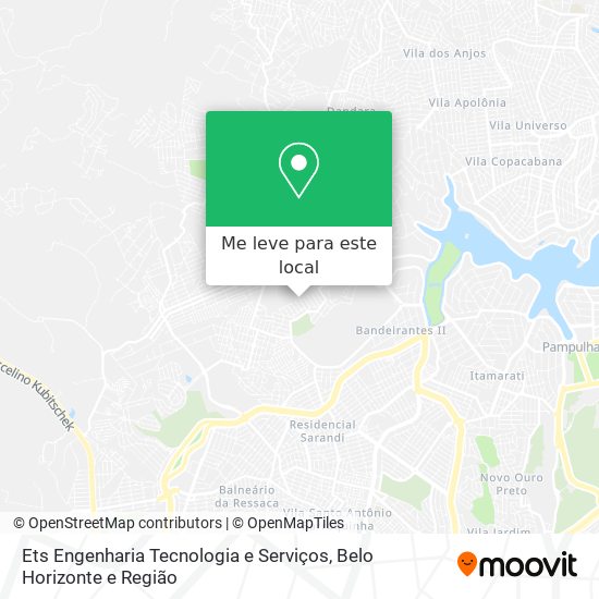 Ets Engenharia Tecnologia e Serviços mapa