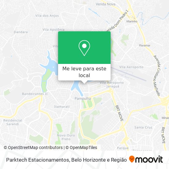 Parktech Estacionamentos mapa