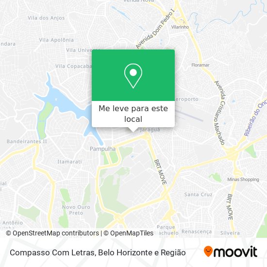 Compasso Com Letras mapa