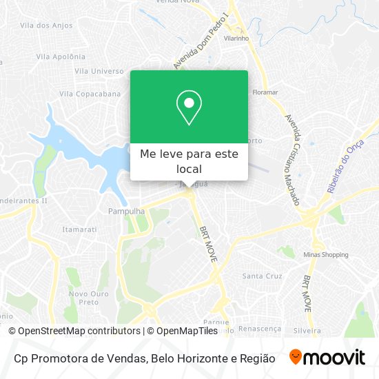 Cp Promotora de Vendas mapa