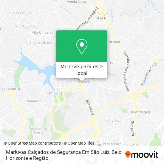 Marluvas Calçados de Segurança Em São Luiz mapa