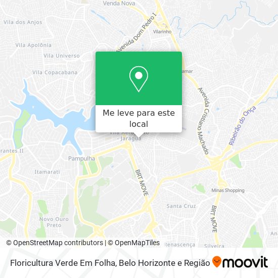 Floricultura Verde Em Folha mapa