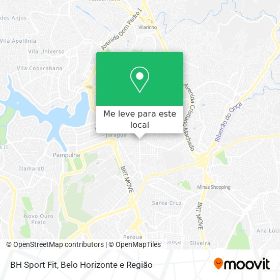 BH Sport Fit mapa