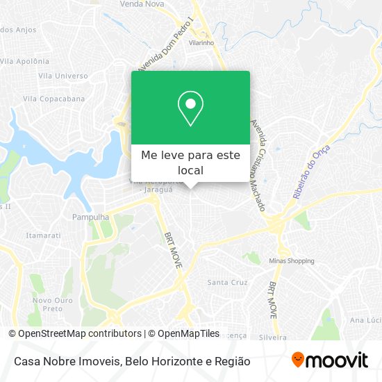 Casa Nobre Imoveis mapa