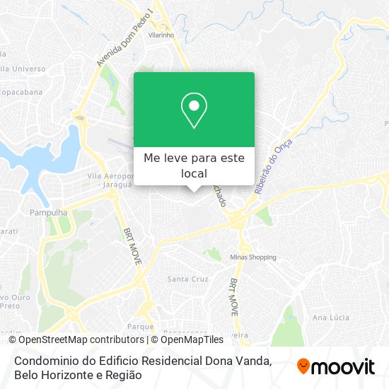 Condominio do Edificio Residencial Dona Vanda mapa
