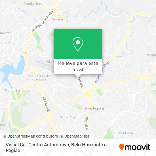Visual Car Centro Automotivo mapa