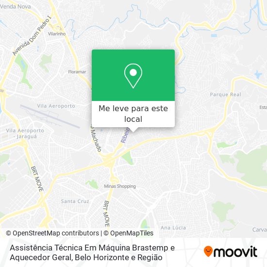 Assistência Técnica Em Máquina Brastemp e Aquecedor Geral mapa