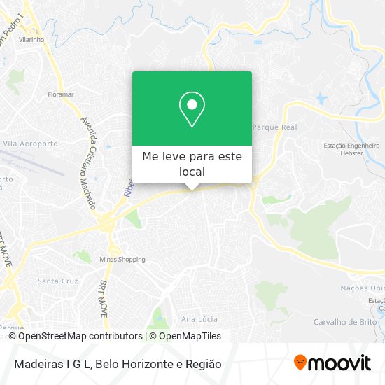 Madeiras I G L mapa
