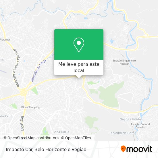 Impacto Car mapa
