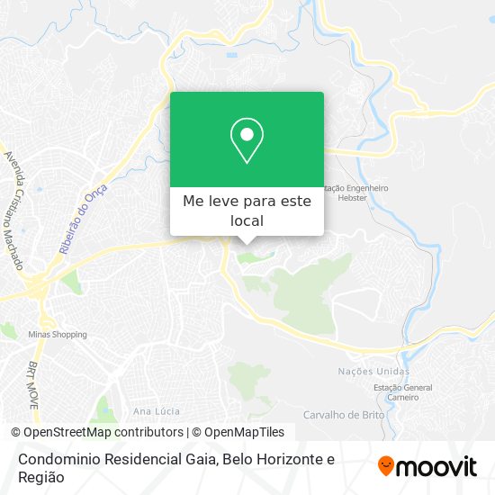 Condominio Residencial Gaia mapa